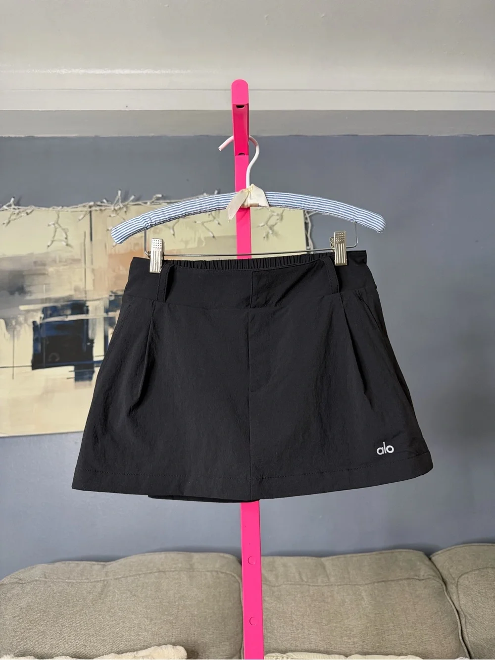 Alo Fan Club Mini Skirt in Black size small ❣️